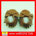 Wholesale larger size Leather best choose small baby crib moccasins shoes for child